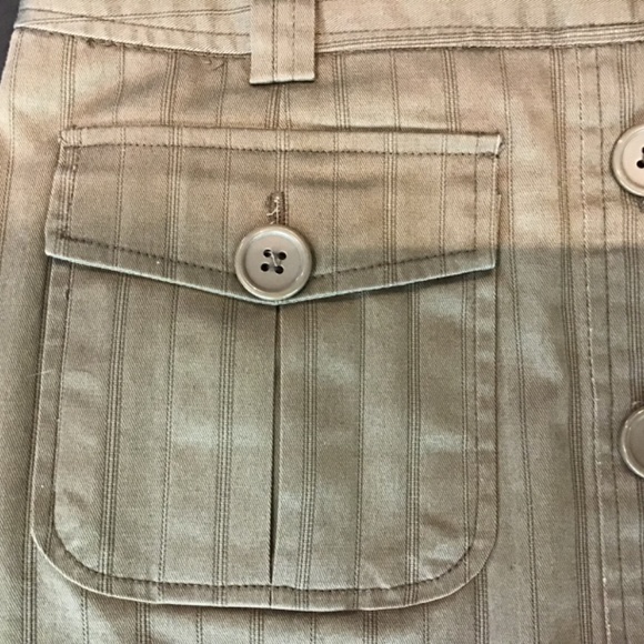 Bedo Femme Khaki Pencil Skirt - Picture 4 of 5